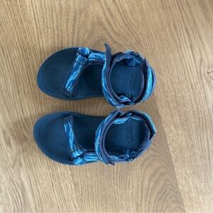 Teva Kids' Navy and Aqua Sandals